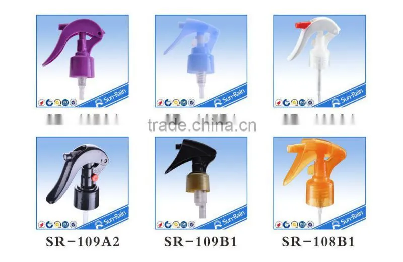 plastic trigger sprayer mini trigger sprayer pump made in zhejiang