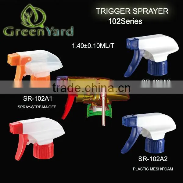 Plastic PP Trigger Sprayer SR-103A 28/410