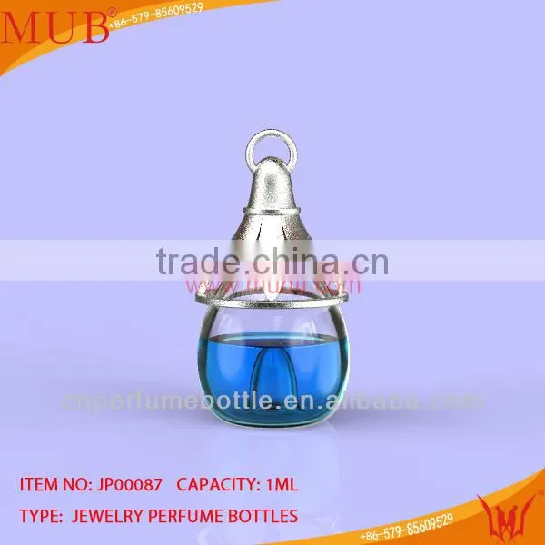 Glass Jewelry New Bud Shape Necklace Glass Bottle