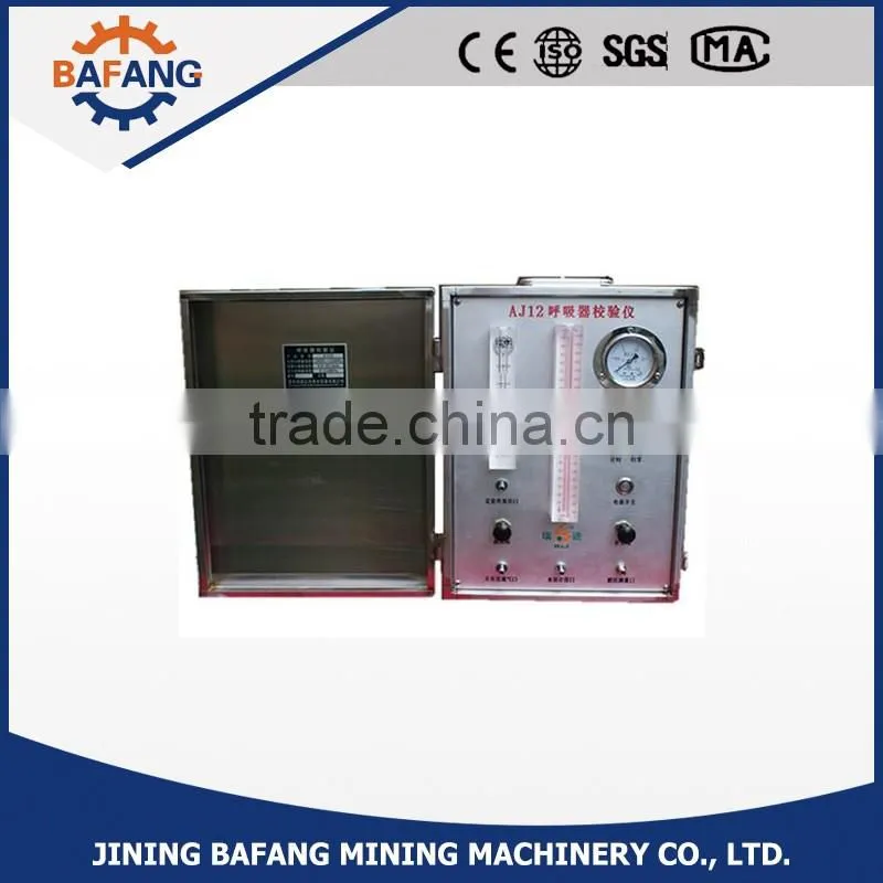 Oxygen breathing apparatus calibrator/measuring device of breathing apparatus