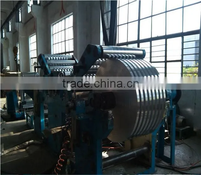 High speed slitting machine line