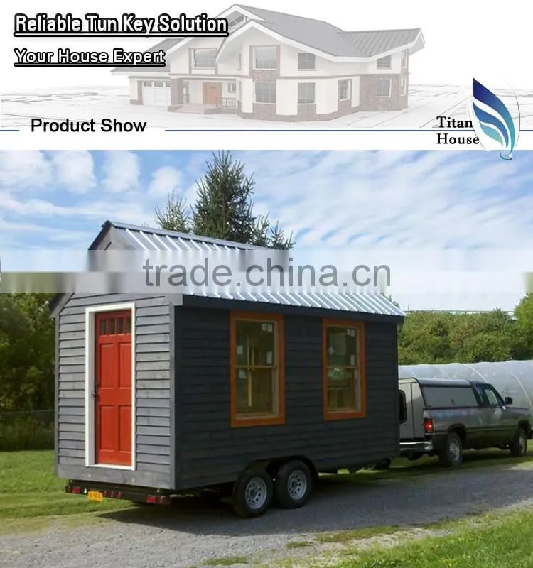 Prefabricated Movable Trailer Tiny House