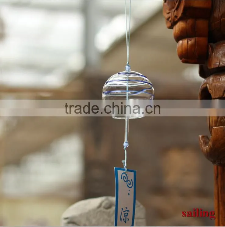 Chinese glass wind chimes/indoor wind chimes/decorative wind chime