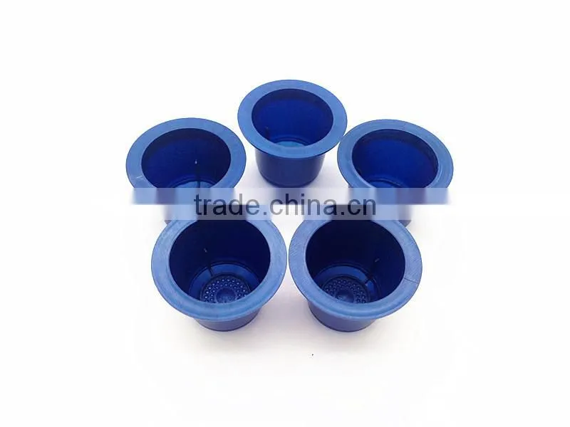 biodegradable Nespresso capsule,blue coffee capsule