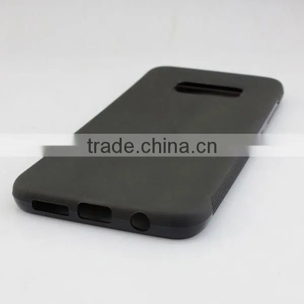 Matte TPU creative blank mobile phone case for samsung s8