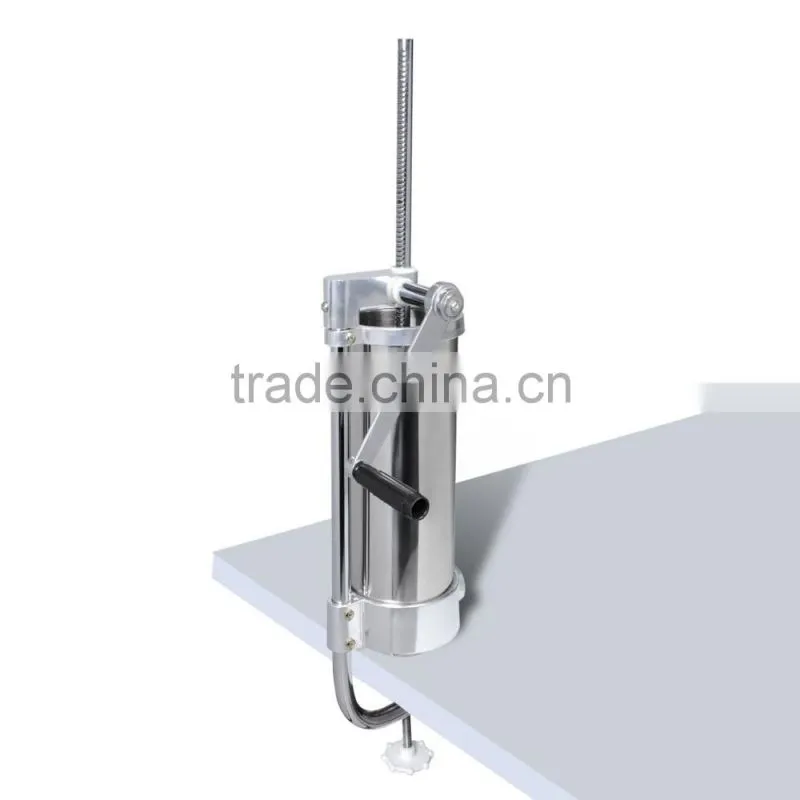 German Stainless steel used vertical manual sausage stuffer