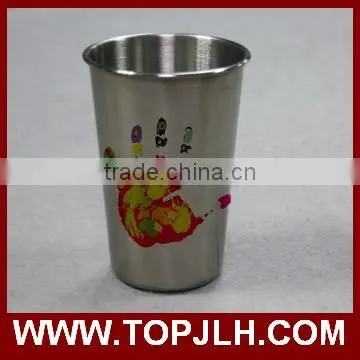 Cheap promotional sports carabiner stainless steel mug for sublimation