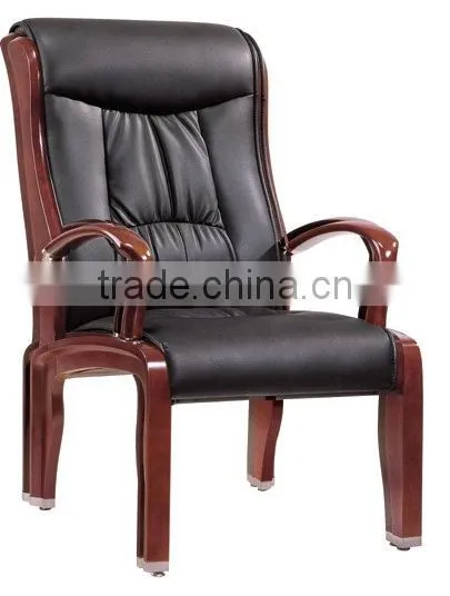 Antique Wood Office Chair Manager Chair office leather executive chair