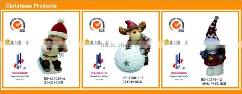 8 Inch Resin Craft Lively Decorative Animal Family Statues Deer