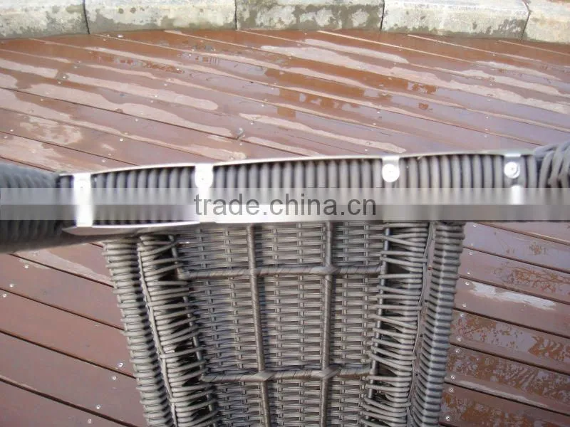 French bistro rattan chairs