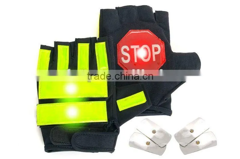 Safety reflective traffic glovesJRL02