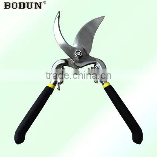 B4033 Plastic handle pruner cut-and-hold pruning shear pruning tool