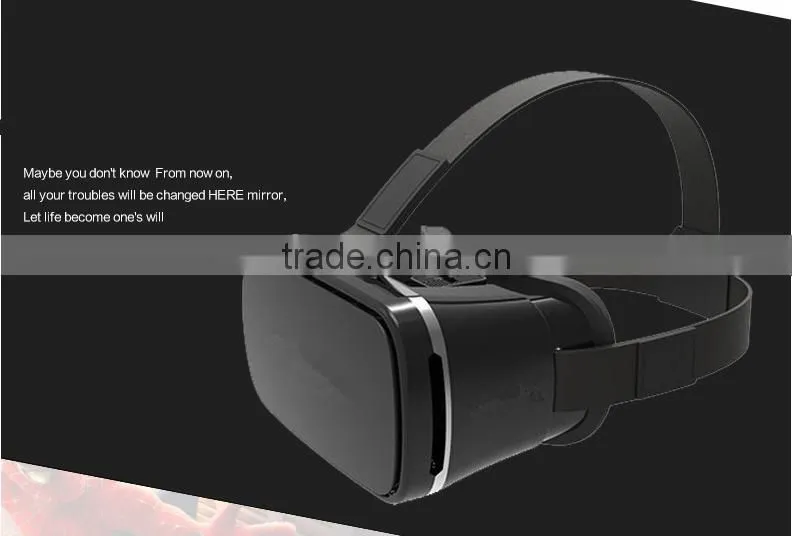 New VR glasses here virtual reality goggles mirror mobile phone 3 d glasses vrbox storm helmet