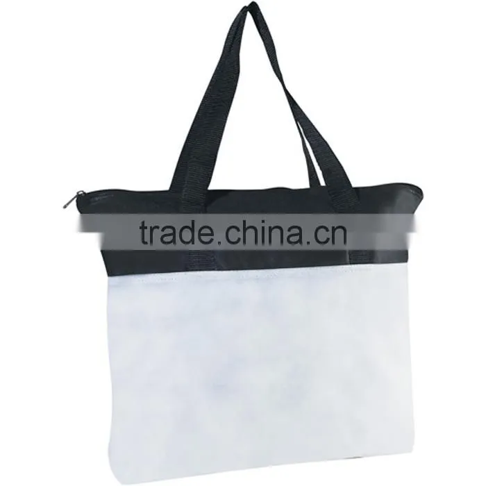 Reusable Heavy Duty Non Woven Shopping Bag / Reusable Grocery Shopping Bag