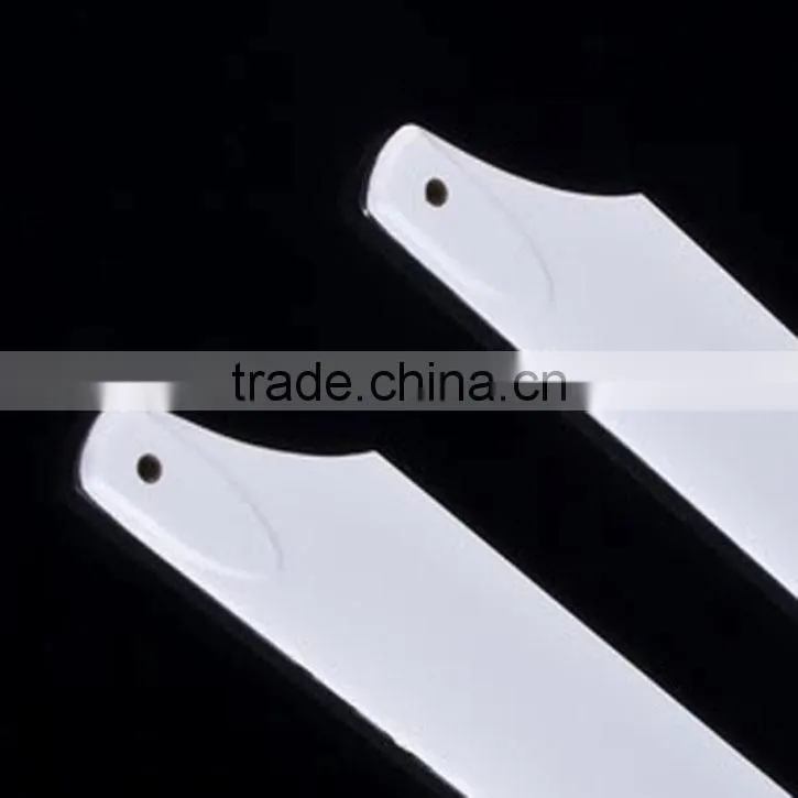 New 1 Pair 325mm Glass Razor Blades Fiber Helicopter Main Rotor Blade for Trex 450 Black