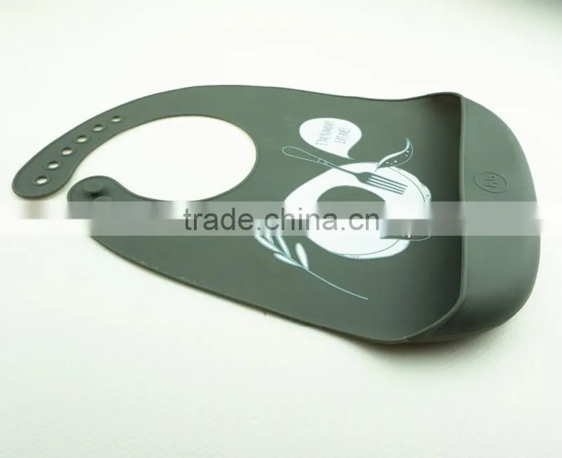 16076 Food Grade Cute Baby Pouchs,Waterproof Promotinal Gift Nice Silicone Baby Bibs,Kids Silicone Bellyband