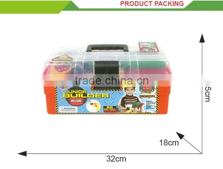 Hot sale children small plastic tool boxes toy set top 10 toys