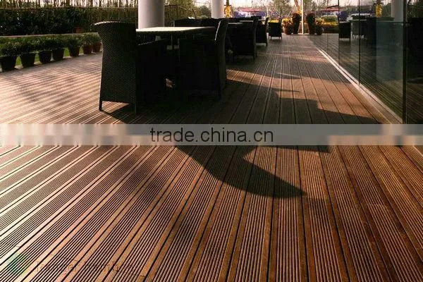 Anti corrosion durable density outdoor use bamboo decking