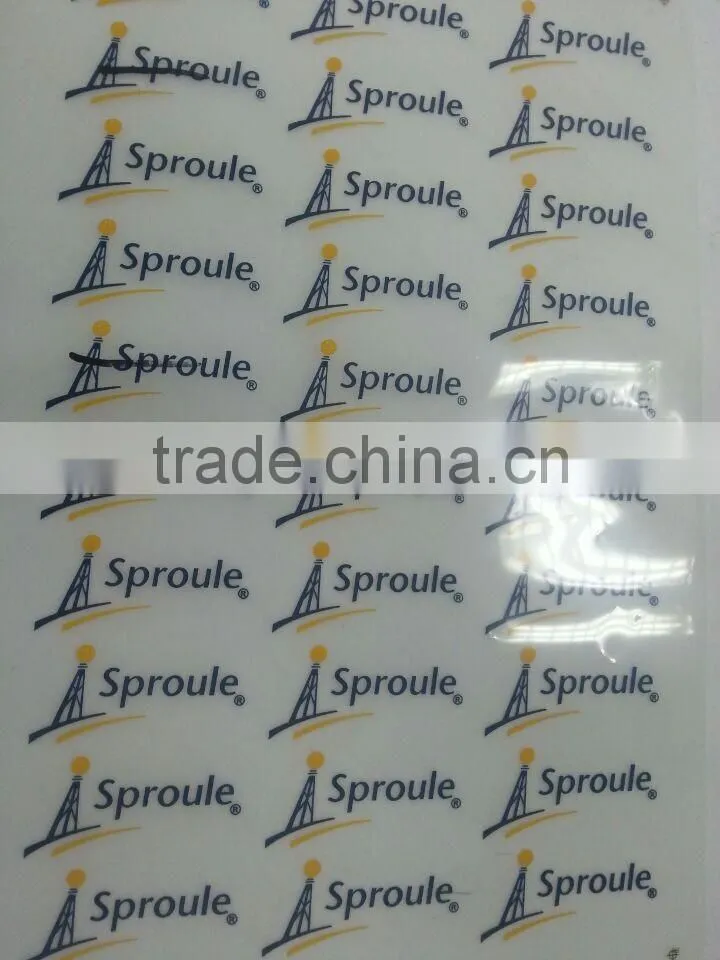 Washable Heat Transfer Printed Clothing Label for Shirt