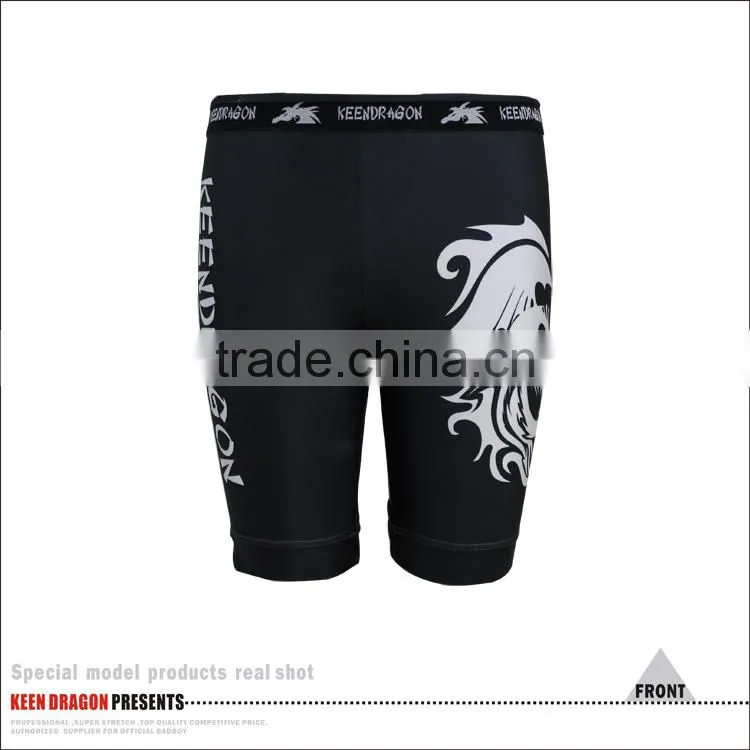 mens custom print compression shorts cheap black tights