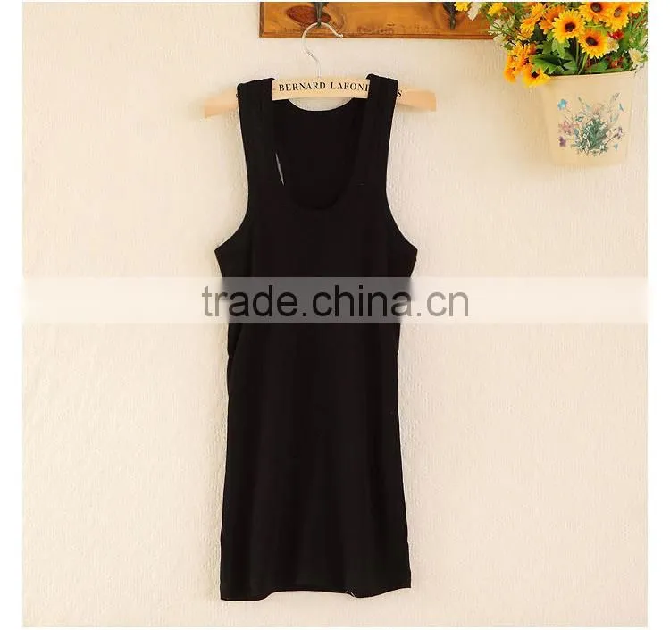 100% cotton women camisole top strings camisole Y-style tank top