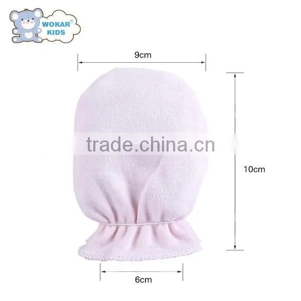 Cute keep warm baby mittens various colors