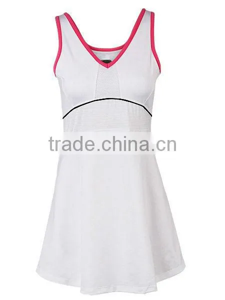 Customized Adult/Child Tennis Dress women cheap Plain Tennis Dresses