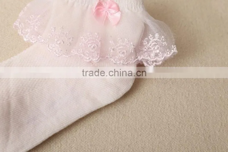 Baby socks lace cotton socks