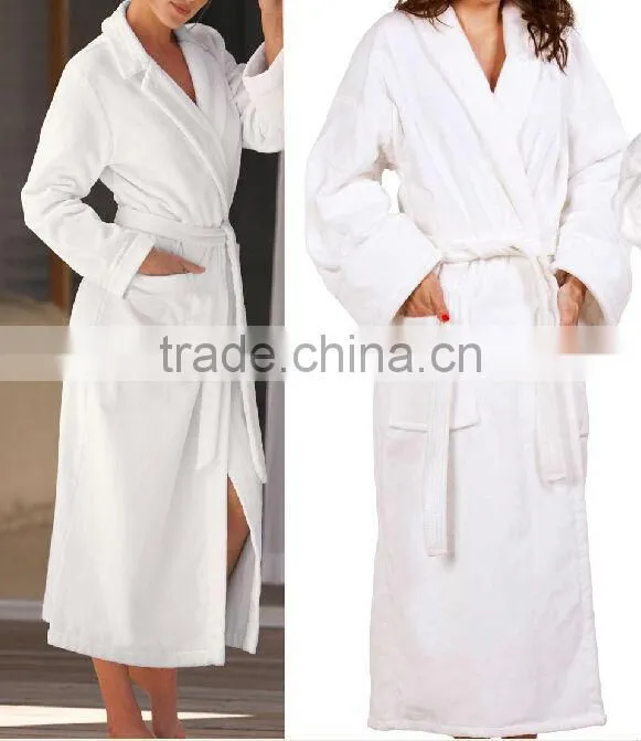 100% cotton hotel luxury terry cloth towel bathrobe spa