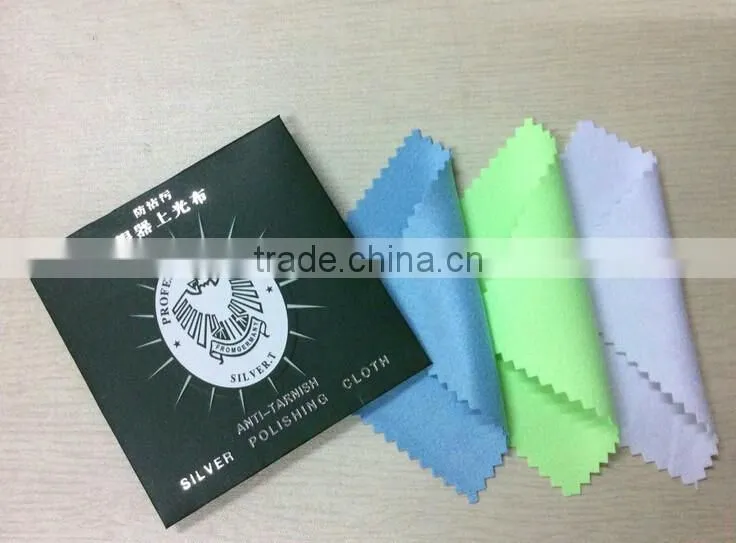 Custom Jewelry Polishing Cloth Cleaning Platinum Gold and Sterling Silver