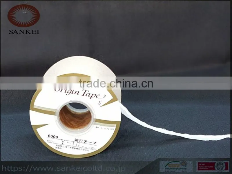 binding interlining tape,The fusing is mainly adhered to the joint of the sleeves and collar,white-10