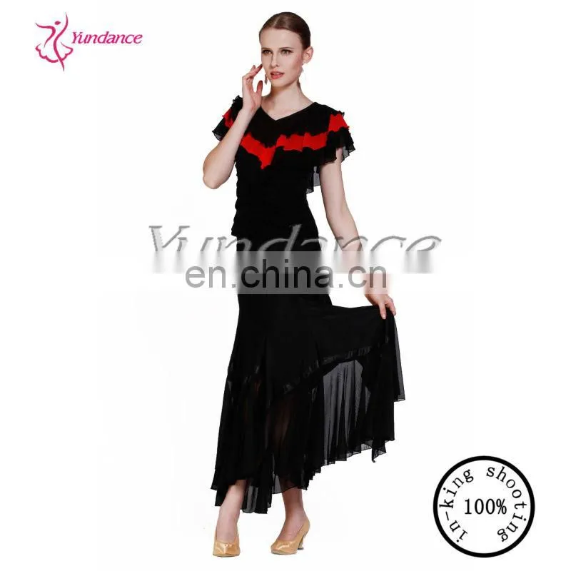 Ballroom dance performance suit training dancing clothes