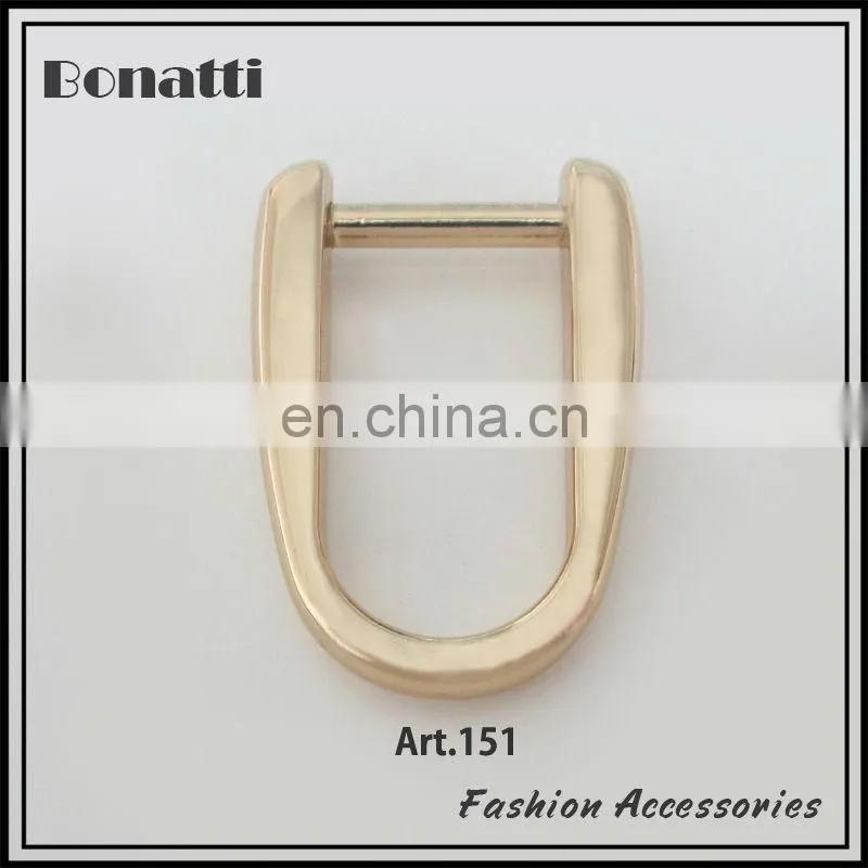 hot sale fashion zinc alloy metal no pin buckle for bags