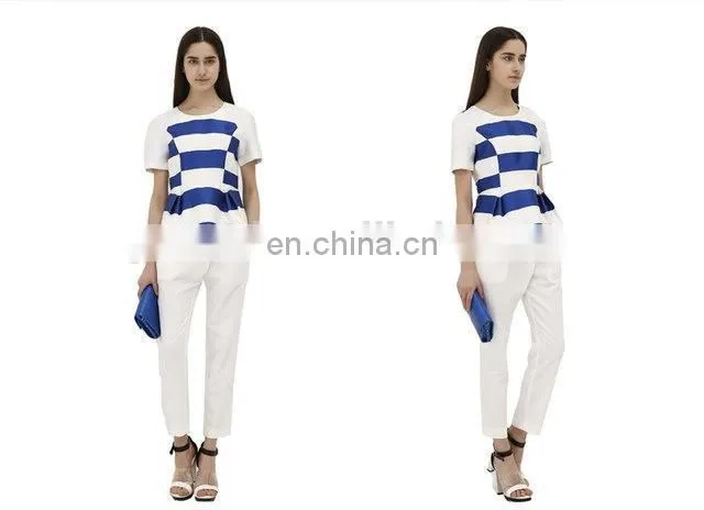 China supplier cheap high qualtity fashion new style women formal blouse designs for ladies