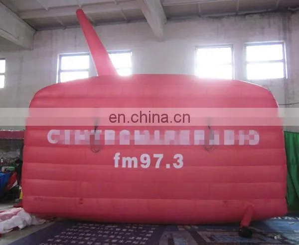 Custom giant promotion inflatable radio model