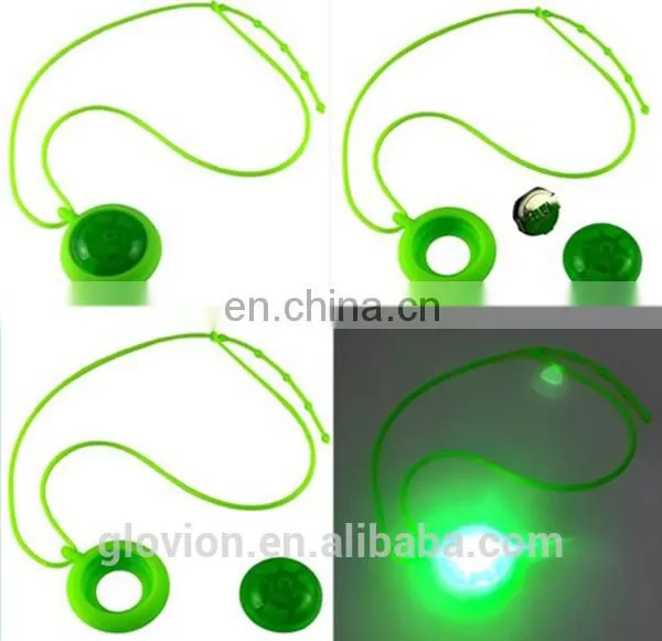 Best sell safety lanyard glow in the dark lanyard LED flashing lanyard for event