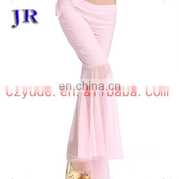 Sexy beautiful net cloth and crystal women belly dance costume pants K-4023#