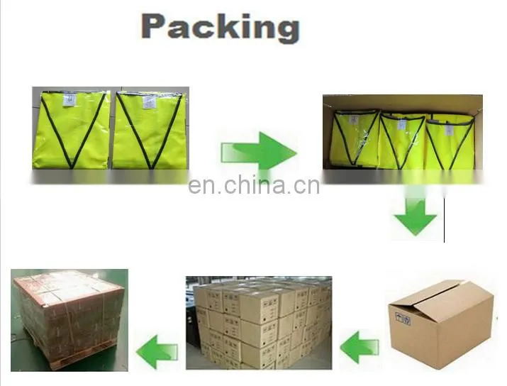 Reflective Vest Safety Material with PVC reflective tape