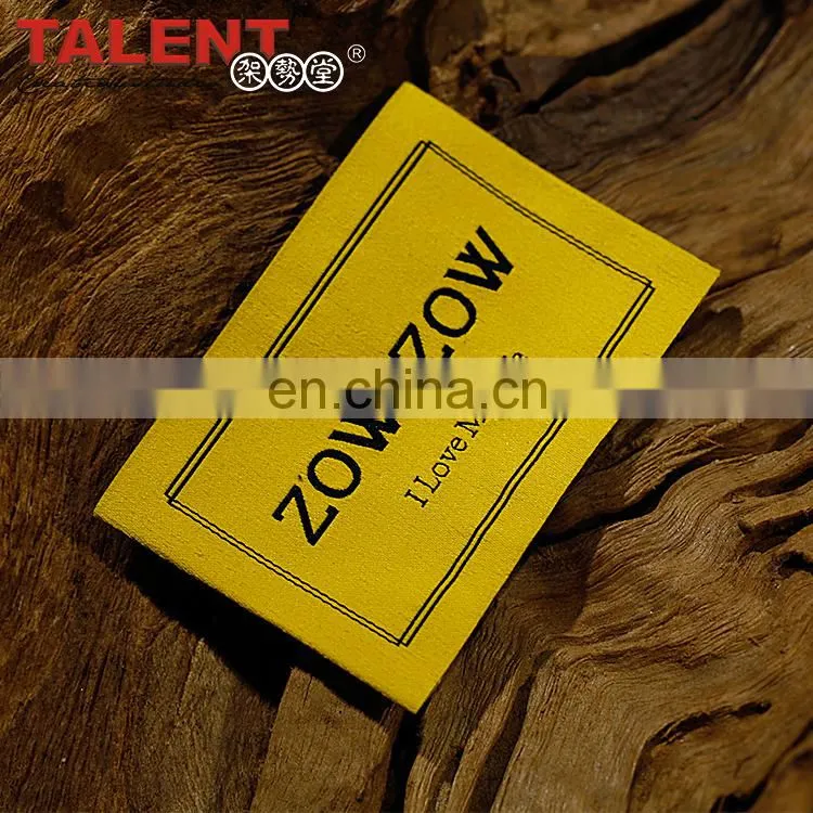 custom High density woven sewing labels with good price
