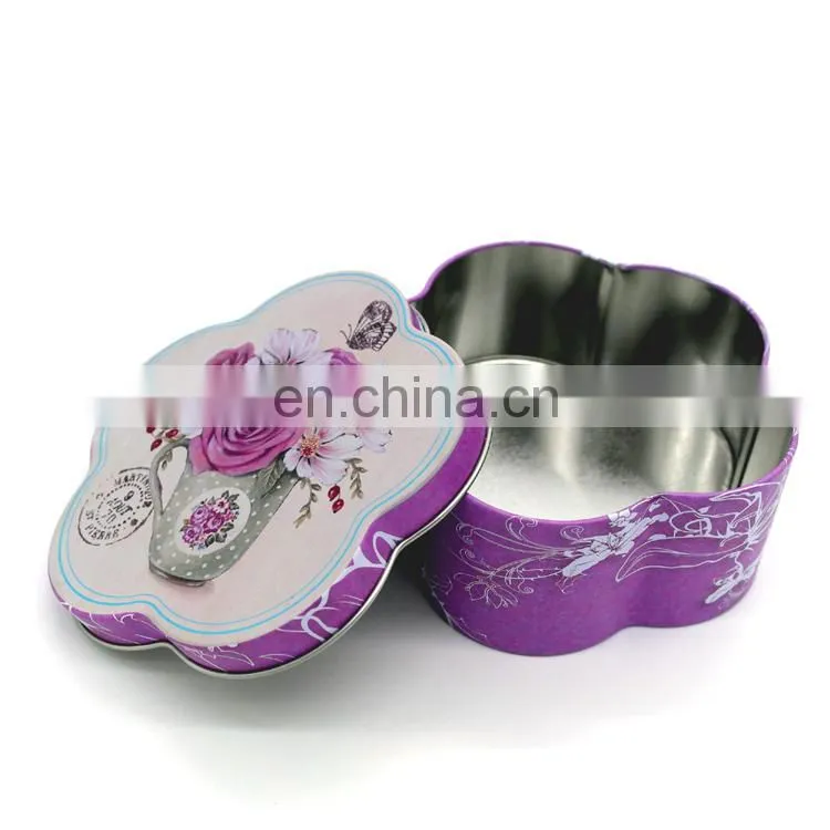 Cute metal tin gift packing boxes wholesale