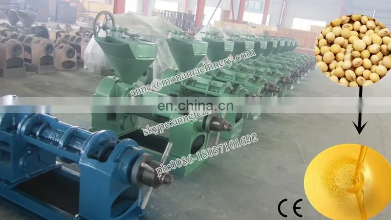 Castor seed peanuts soybean sesame olives mona Brand corn germ oil press machine