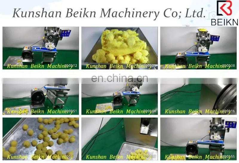 Easy No Bake Protein Balls making machine