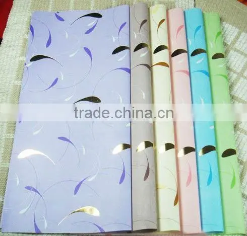 different types of transparent wrapping paper roll