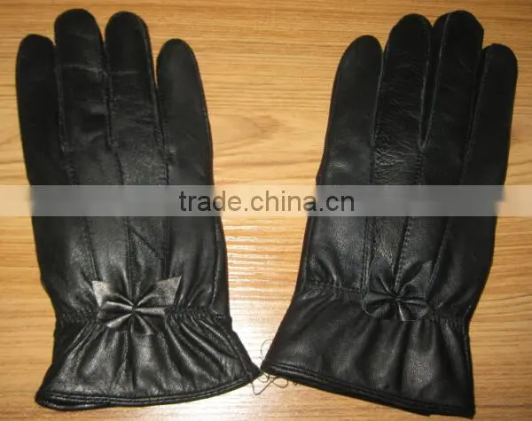2014 High quality leather glove
