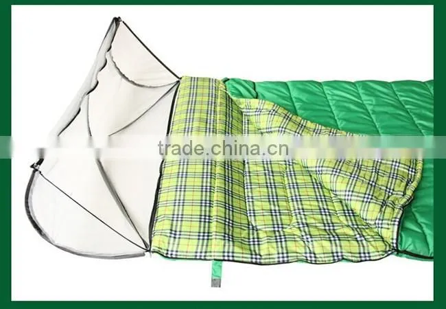 King Size Family Sleeping Bag with Head Mosquito Net