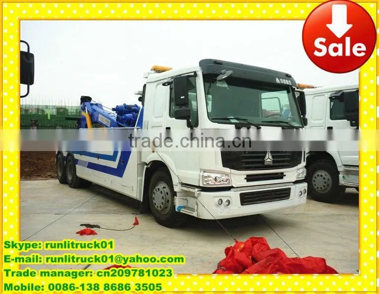 30 tons SINO 6*4 wrecker truck