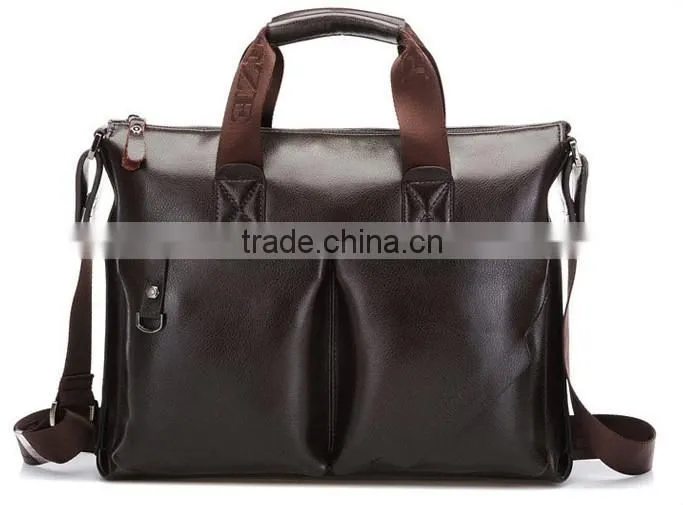 hot sale high quality leather computer bag