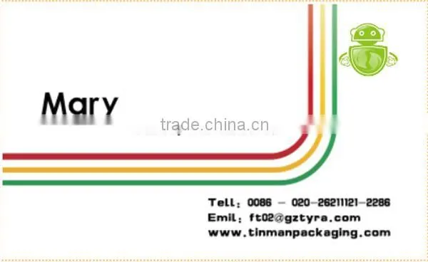 Metal printed tinplate