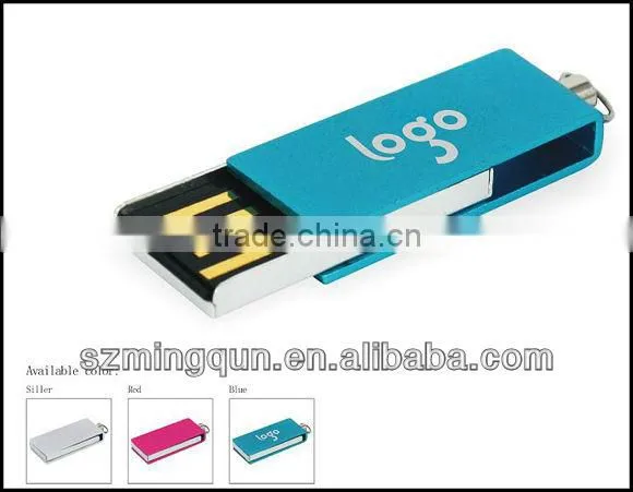 Hot Sell 1GB-32GB USB gadget Mini Pendrive / Swivel usb flash drive wholesale with High Quality usb pen drive