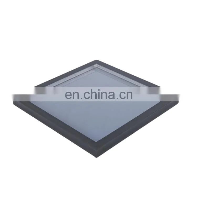 Insulated Tempered Aluminum Sliding Window Office Double Curved Glazed Square Meter Low-E Glass